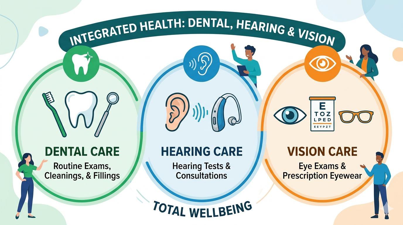 Dental, Hearing and Vision Insurance